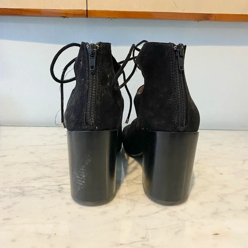 Aldo Astievia Lace Up Heels Size 8 VGUC